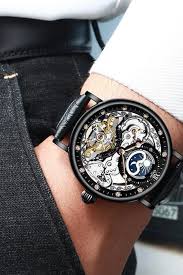 Skeleton Mechanical Automatic Watch Automatic Watches For Men Best Watches For Men Automatic Watch