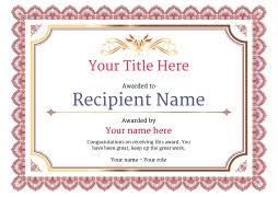 Simply open the free printable certificate of appreciation award templates up and print them out using your printer. Free Blank Certificate Templates Unlimited Use