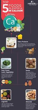 5 Foods That Are Incredibly Rich In Calcium Infographic