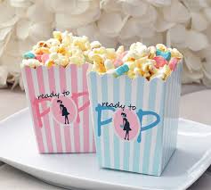 Reveal party gender reveal food ideas. Strawberry And Vanilla Popcorn 12 Gender Reveal Party Popcorn Cups Party Favors Paper Party Supplies Kromasol Com