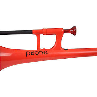 pBone plastični Bb tenor trombon, AI generated