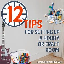 Here are some tips on how i set up mine. 12 Tips To Set Up A Hobby And Craft Room
