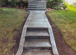 Decorative concrete overlay revitalizes apartment walkways, stairs and landings at senior living facility in mesa arizona. Gallery Premier Concrete Epoxy