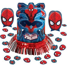 Spider Man Table Decorations Party Supplies Walmart Com Walmart Com