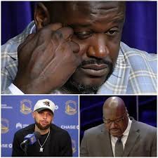 SHAQUILLE O'NEAL CRIES AFTER AN UNEXPECTED MESSAGE FROM STEPHEN CURRY ON  HIS PODCAST! Shaquille O'Neal couldn't hold back his tears after receiving  a surprising message from Stephen Curry during his podcast. The