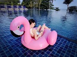 Inflatable Floating Adults Kids150cm 60inch Inflatable Flamingo Pool Air Mattress Inflata Unicorn Pool Float Giant Flamingo Pool Float Flamingo Inflatable Pool