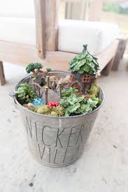 While michael's does offer a fairy garden section; How To Make An Outdoor Fairy Garden With Pictures And Ideas