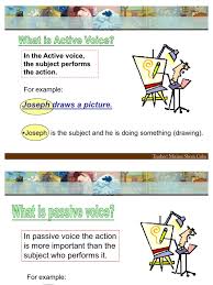 Use passive voice in any situation where you want to sound like an objective third party. Miriam Sheen Cuba Passive Voice Subject Grammar Semiotics