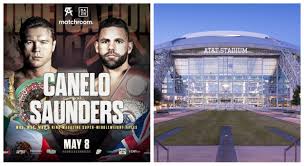 Canelo alvarez and billy joe saunders haven't agreed to terms yet, but they're about 95% there, and the sides are determined to finalize a deal this week for a may 2 super middleweight title fight on dazn. Canelo Alvarez Vs Billy Joe Saunders Unification Bout To Take Place At At T Stadium On May 8
