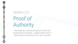 Now is a good time to see what it is all about. Cryptoeconomics 2 4 Proof Of Authority Youtube