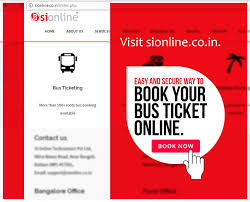 Now It S Don T Need To Go Anywhere Book Your Bus Ticket Online Sionline Co In Bus Tickets Online Tickets Bus