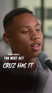 Cruz walked in like he belonged there., 📺 SIMON COWELL: THE NEXT ACT now 
