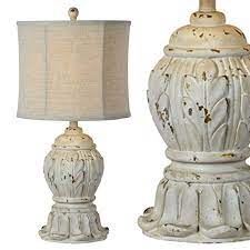 The body comes in a smooth concrete finish, pairing in a complementary manner. Antique Style Farmhouse Table Lamp Antique Farmhouse