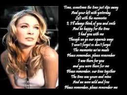 Leann Rimes Please Remember Lyrics 2000 Remember Lyrics Lyrics Me Me Me Song