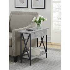Abbottsmoor End Table With Built In Outlets Flip Top Table Living Room End Tables Sofa Table Decor