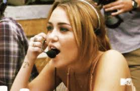 Take me along miley cyrus GIF