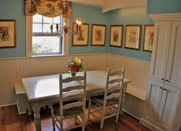 There is nothing like beadboard to bring charm, detailing, and casualness to a space. Banquette With Beadboard Kitchen Benches Corner Table Designs Beadboard Kitchen