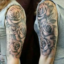 Image Result For Half Sleeve Tattoos Girls Rose Tattoo Sleeve Black Rose Tattoos Black And Grey Rose Tattoo