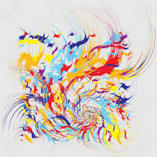 Paint Splatters Paint Splashes Shapes Fashion Abstract Art Splash Background With Drops Grunge Blots Design Elements Abstract Abstract Artwork Paint Splash