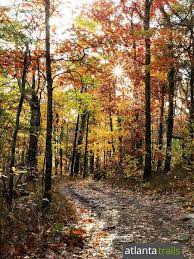 Fort Mountain State Park Wall Overlook Tower Trails Autumn Landscape Landscape Autumn Scenery