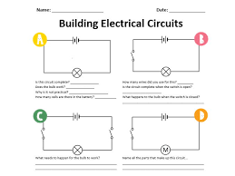 Kids can learn about drawing circuit symbols and circuit diagrams in this short and simple educational video. Electrical Circuits Practical Worksheet Teaching Resources