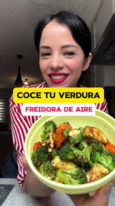 Cómo cocer verdura en freidora de aire