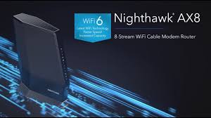 Find best cable modem and modem routers for comcast xfinity. Nighthawk Cax80 Docsis 3 1 Cable Modem Router With Wifi 6 Netgear