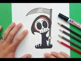 Ideas para dibujar hechas en papel rugoso. Como Dibujar A La Muerte Paso A Paso 2 How To Draw To Death 2 Youtube