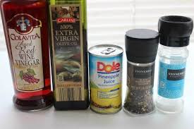 Pineapple Vinaigrette Bargainbriana Recipe Dressing For Fruit Salad Spice Blends Recipes Pineapple