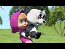 كرتون ماشا والدب ماشا تخطف الدبة الصغيرة وغضب سبايدرمان افلام كرتون Masha And The Bear Marsha And The Bear Bear Gif