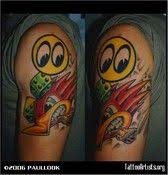 Mr Horsepower And Moon Eyes Logo Japanese Tattoos Hot Rod Tattoo Tattoos Body Art Tattoos