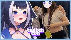 Lily shows us pictures of herself with fans from Twitch con 