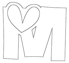 The letter x is one of the most mysterious letters in the alphabet, and finding. Letter M With Big Love Coloring Page Download Print Online Coloring Pages For Free Color Nimbus