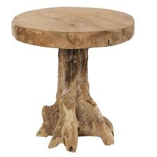 Allen Roth Sylvan Park Round Outdoor End Table Lowes Com In 2020 Outdoor End Tables End Tables Log Furniture