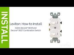 So to continue my line of electrical questioning (and perhaps narrow down my flickering light problem), i took a look through the two panels in this house. 6 Leviton Presents How To Install A Combination Device With Two Single Pole Switches Youtube Three Way Switch Light Switch Wiring Leviton