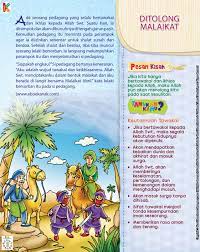 Malaikat Penolong Dan Pedagang Yang Tawakal Buku Anak Komik Anak Literasi