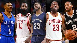 Paul george messed with the wrong team. Russell Westbrook James Harden Lebron James Lead 2016 17 All Nba First Team Nba Com
