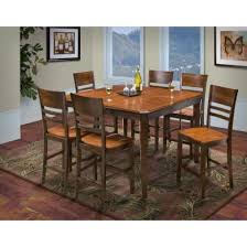 See more ideas about round counter height table, counter height table, table. New Classic Latitudes 7 Piece Counter Height Cut Corner Dining Set In Two Tone By Dining Rooms Outlet