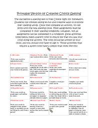 Mixed letters a free english exercise to learn english. Printable Version Of Creative Choice Spelling