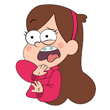 She is voiced by shizuka ishigami. Gravity Falls Mabel Pines Disgusted Face Sticker Disgusted Face Autumn Stickers Gravity Falls