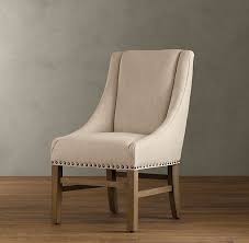 Decor Look Alikes Restoration Hardware Nailhead Upholstered Chair 399 Vs 29 Restoration Hardware Dining Chairs Upholstered Chairs Upholstered Dining Chairs