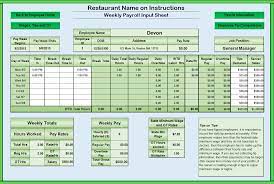 Change each template with your logo, text and images. Restaurant Food Cost Spreadsheet Laobing Kaisuo