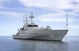 Hmas Larrakia Back In Darwin Naval Base Australia Naval Today Naval Darwin Warship