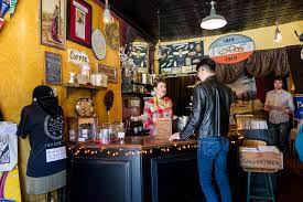 Contact us for customized shipping costs! Black Gold Records And Coffee Shop A Caffeinated Brunette