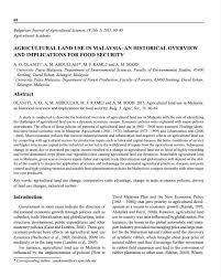 Stay one step ahead of hackers with the right pentest. Agricultural Land Use In Malaysia An Historical Overview And Implications For Food Security Land Portal