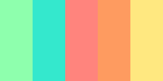 Weird Color Palettes Weirdpalettes Neon Dreamcast 8effad 34e8cd Color Color Inspo Palette