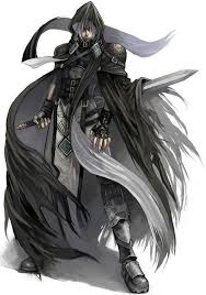 Black And White Warriors Anime Wiki Shadow Knight Shadow Warrior Character Portraits Anime
