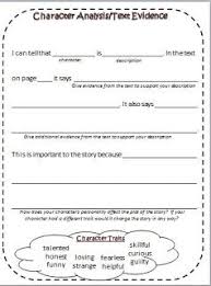 A separate essay that focuses on a single personality. Character Analysis Text Evidence Common Core Writing Reading Classroom Text Evidence