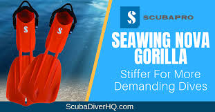 scubapro seawing nova gorilla review stiffer for more