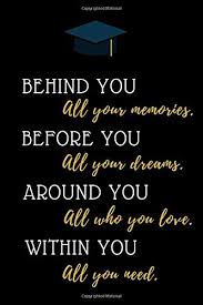5 out of 5 stars. Amazon Com Behind You All Your Memories Before You All Your Dreams 8th Grade Graduation Gifts For Grade Teacher Student 8th Grade Gifts For Students Gift 120 Pages 6x9 Soft
